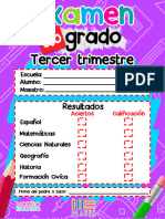 Examen 5 - Tercer Trimestre