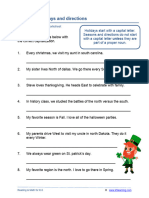 Grade 4 Capitalization Seasons Holidays Directions A PDF