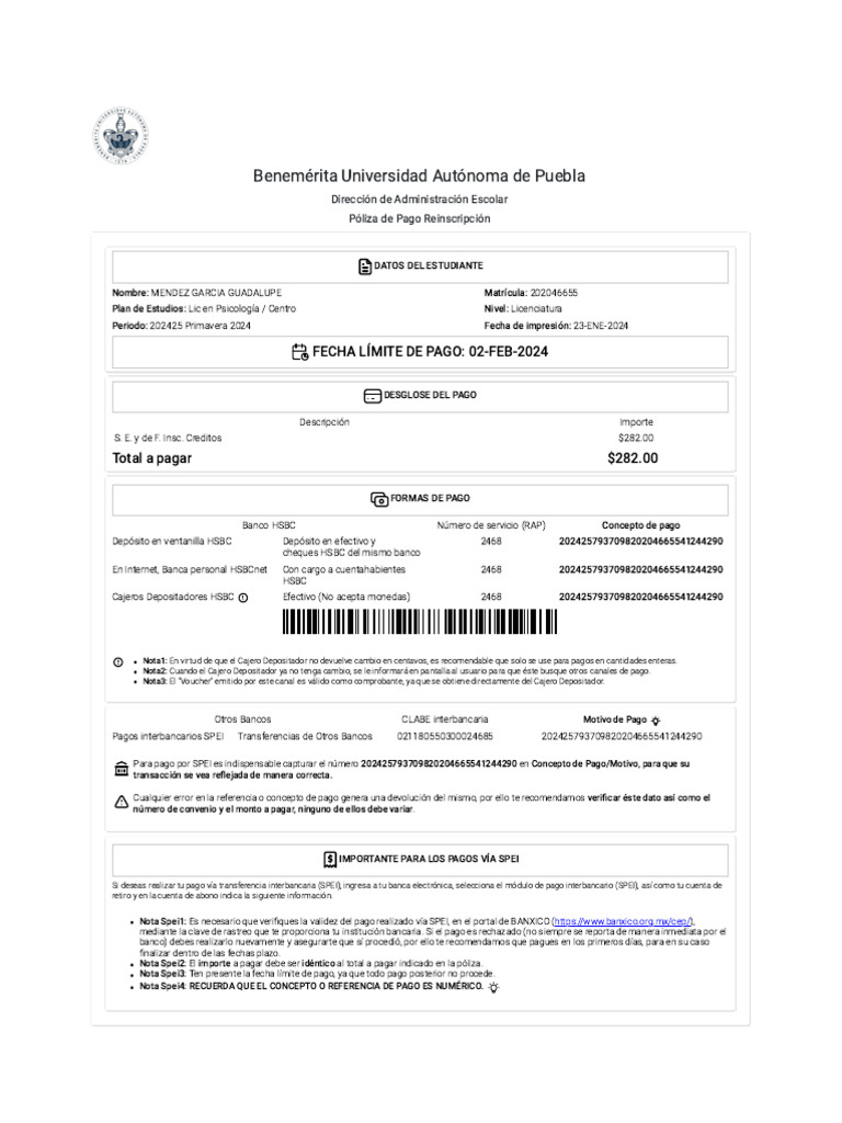 Ficha de Pago | Descargar gratis PDF | Bancos | Servicios financieros