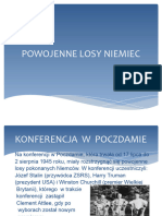 Powojenne Losy Niemiec