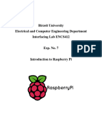Introduction To Raspberry PI
