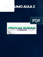 Resumo Aula 2 - Provas Rurais