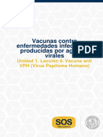 VA U1L6 Vacuna Anti VPH (Virus Papiloma Humano)