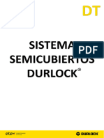 Detalles Técnicos Cielorraso Semicubierto Durlock