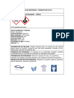 Ficha de Seguridad Cromato de Plata