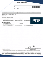 Informe de Resultados: Solicitud