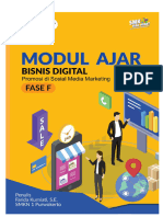 Modul Ajar Bisnis Digital - Promosi Di Sosial Media Marketing - Fase F