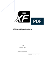 XF Format Specifications 2.01 (1999)