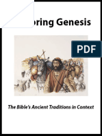 Exploring Genesis The Bibles Ancient Traditions in Context - En.pt