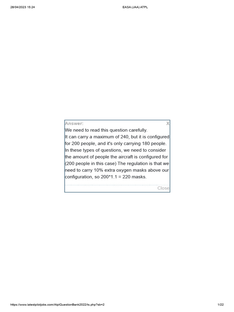 Aircraft General Knowledge Test What Does "Octane Rating" When Applied