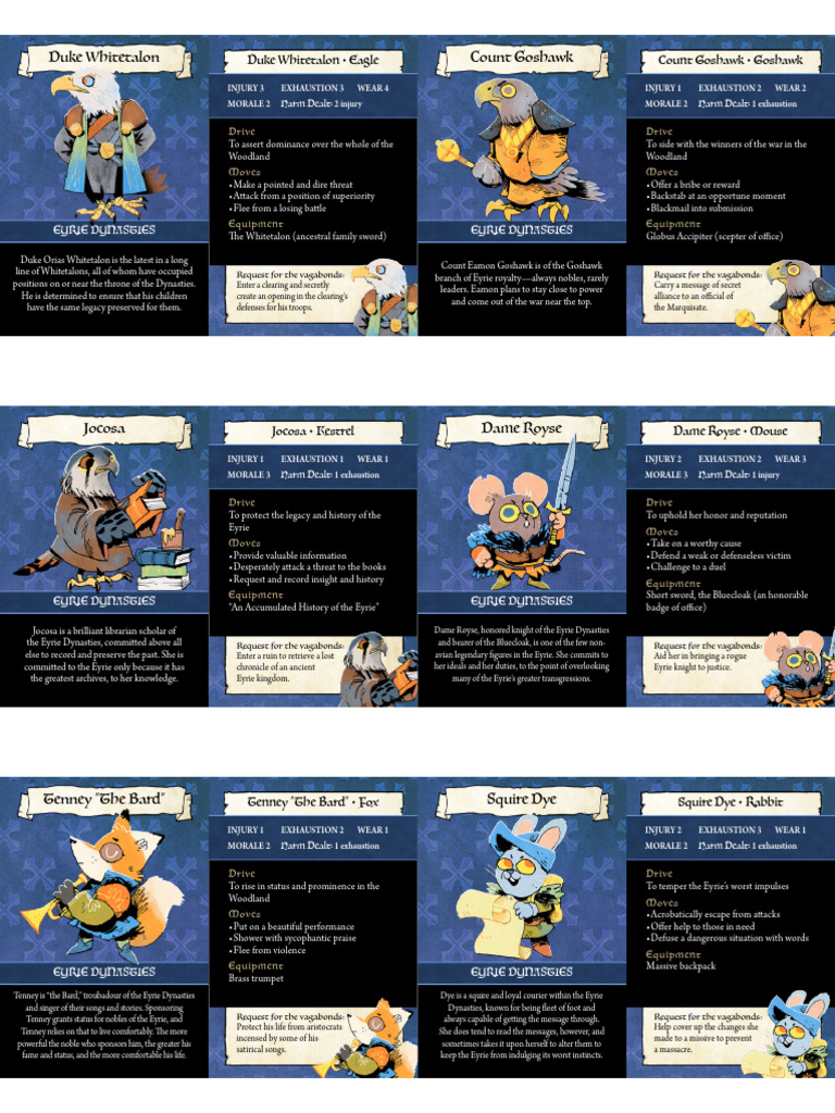 Root-RPG-Denizens-deck IMPRESSÃO-1 | PDF