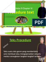 Teks Procedure Fix