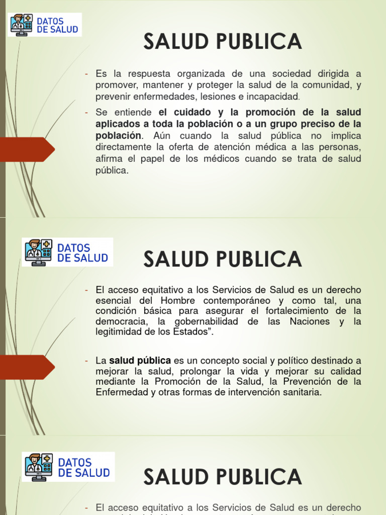 Salud Publica Pdf Salud Pública Cuidado De La Salud