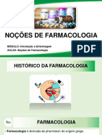 Aula Noções de Farmacologia