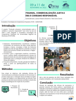 Produção Artesanal, Comercialização Justa e Solidária e Consumo Responsável