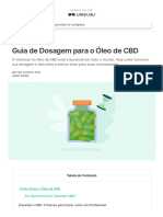 Guia de Dosagem para o Óleo de CBD - Daily CBD Brasil