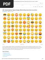 200+ Emojis Explained - Types of Emojis, What Do They Mean & How To Use Them - Smartprix