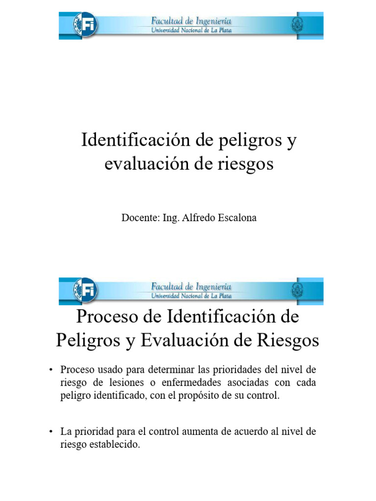 Evaluación y Control de Riesgos Laborales | PDF | Riesgo | Evaluación ...