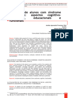 Avaliacao de Alunos Com SD - Aspectos Cognitivos Linguisticos Educacionais e Funcionais