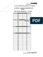 Acs Cametá 2021 Gabrito