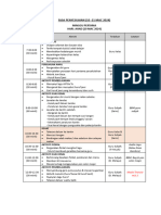 JADUAL FASA PENYESUAIAN (Minggu 1)