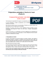 Fiche de Revision HLP 2021 Preparation Prealable Partie 2