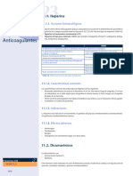 Anticoagulantes y Antiagregrantes Clase 5