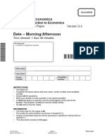 Unit j205 01 Introduction To Economics Sample Assessment Material