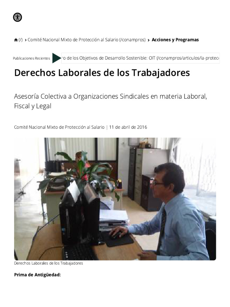 Prima de Antigüedad: Derechos Laborales | PDF | Derecho laboral | Salario