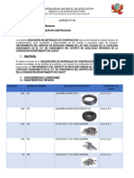 TDR Adquisicion de Materiales de Construccion