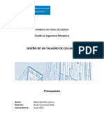 Presupuesto TFG TaladrodeColumna