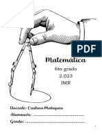 Cuadernillo Matemática