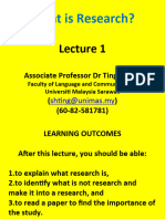 E1 What is Research 14 17Mar2021