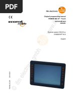 Original Programming Manual PDM360 NG 12" / Touch: Runtime System V02.03.xx Codesys V2.3