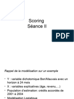 Scoring Séance II
