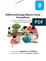 ENG9 - Q3 - M1 - Differentiating Biases From Prejudices