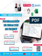 Brochure Programación de Obras