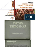 Aula 2 - Cultura e Artesanato Indigena No Brasil