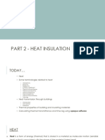 Part 2 - Heat Insulation