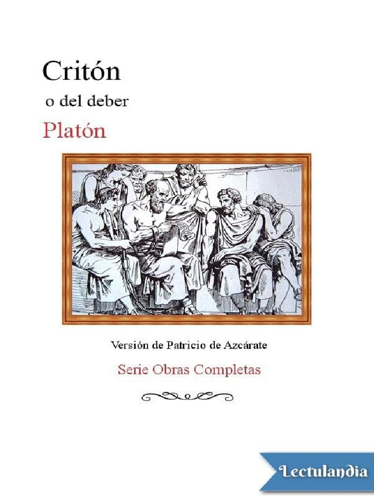 Criton - Platon | PDF | Platón | Sócrates