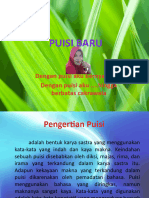 MATERI PUISI BARU