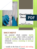 Question Document by G. Rectin