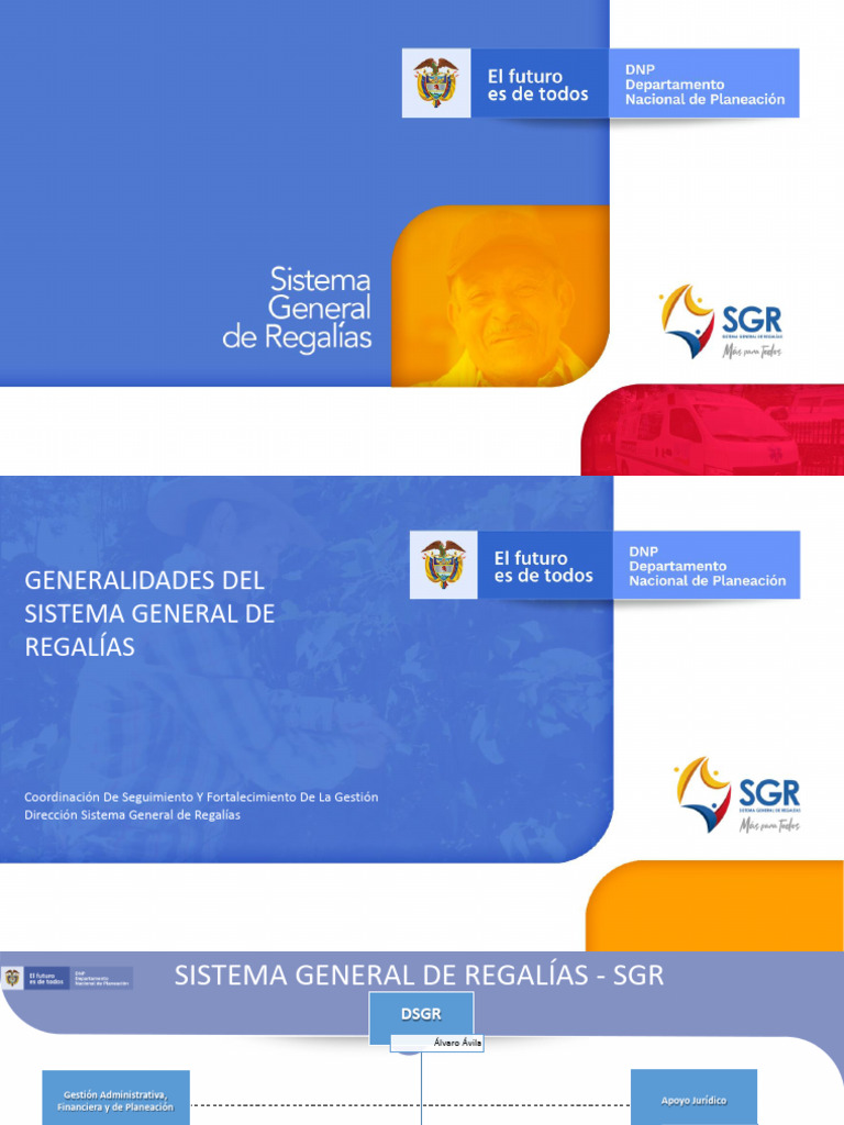 DNP - Sistema General de Regalias | Descargar gratis PDF | Planificación