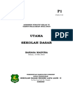 SOAL PAT Bahasa Madura 2022-2023