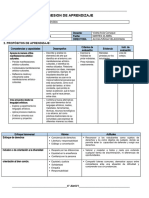 Sesion de Aprendizaje