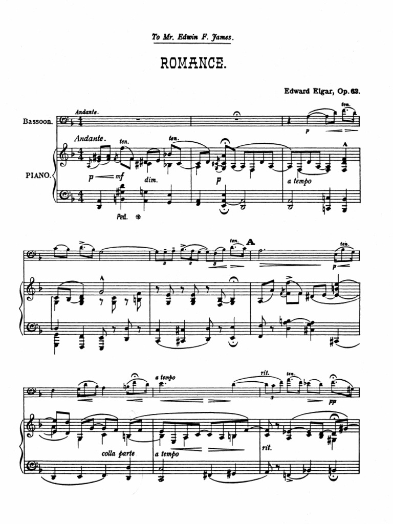 Elgar Romance PDF