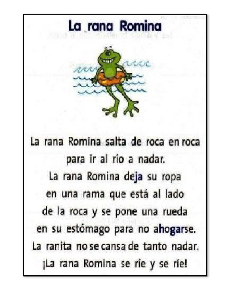La Rana Romina | PDF