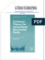 Existence Theory For Generalized Newtonian Fluids 1St Edition Breit full chapter