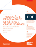 Tributação e Desigualdade de Gênero e Classe No Brasil