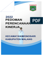 wonosari-opd-Pedoman Kinerja Kec. Wonosari Tahun 2022